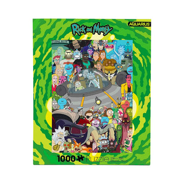 Rick and Morty Cast 1000 Piece Puzzle